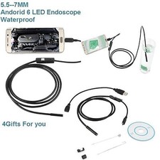 5.5mm/7mm HD Micro USB Android Endoscope Waterproof Inspection Tube Camera USA