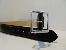 DUTYMAN Black Leather Belt Size 30 