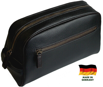 RICHARD JÄGER Kulturbeutel Kulturtasche Herren KUNSTLEDER GROß