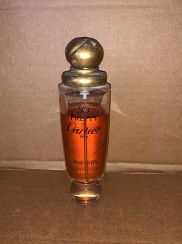Vintage So Pretty Cartier 1.6 oz Eau de Toilette Perfume Spray | eBay