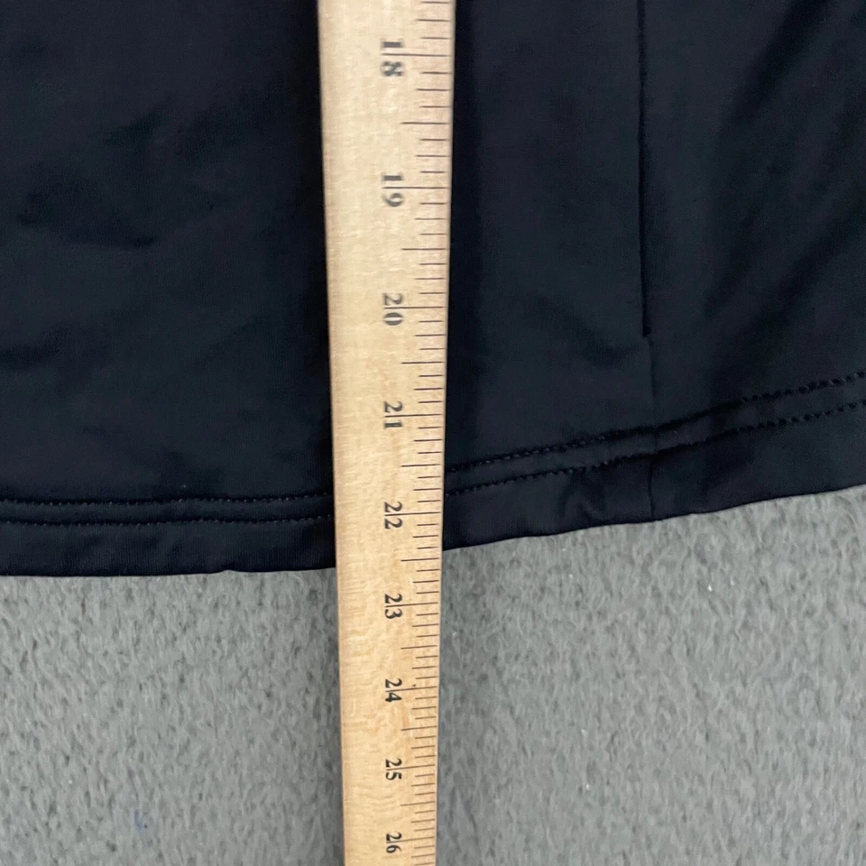 Chaqueta Ralph Lauren Active Mujer Pequeña Negra Con Capucha 1/2 Cremallera Ropa Activa Mamá Foto 3 de 4