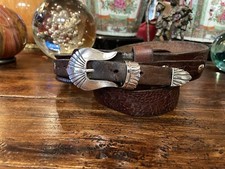 Alexander Kalifano James Reid Style Sterling Silver Belt Buckle 39-40-1.5