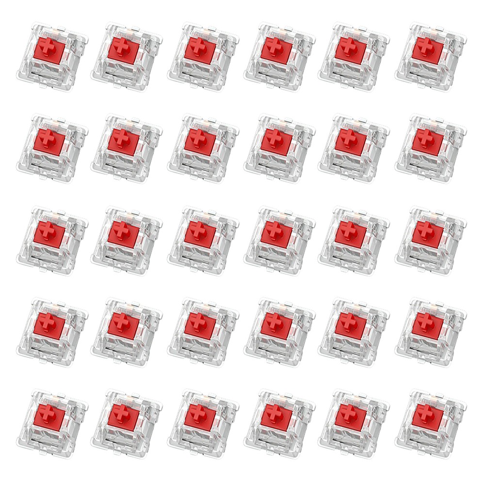 30Pcs Mechanical Keyboard Replacement Switches for DIY Keyboard Builds and Upgrades