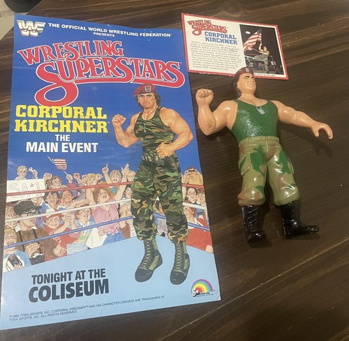 Corporal Kirchner  LJN WWF wrestling superstars fi...