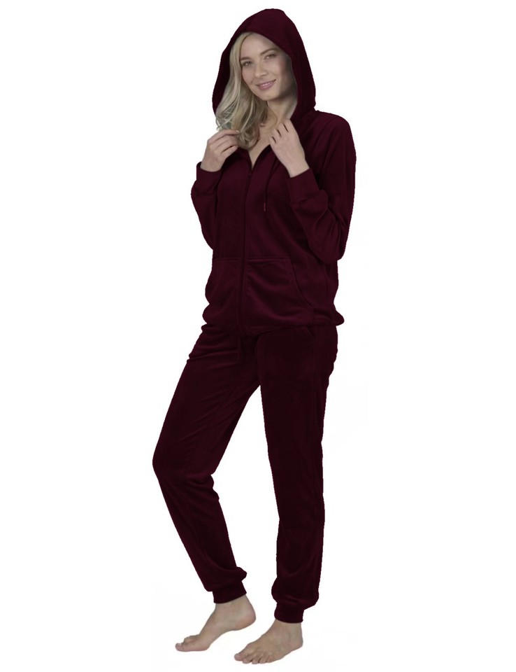 Damen Jogginganzug Mit Kapuze – Zweiteiler Hoodie & Hose – Elegant & Casual Für Fitness, Lounge & Freizeit – Gr. S-3XL