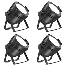 BETOPPER Stage Lights 4 Pack, DJ Lights with Stand 200W COB LED Par Lights Wa...