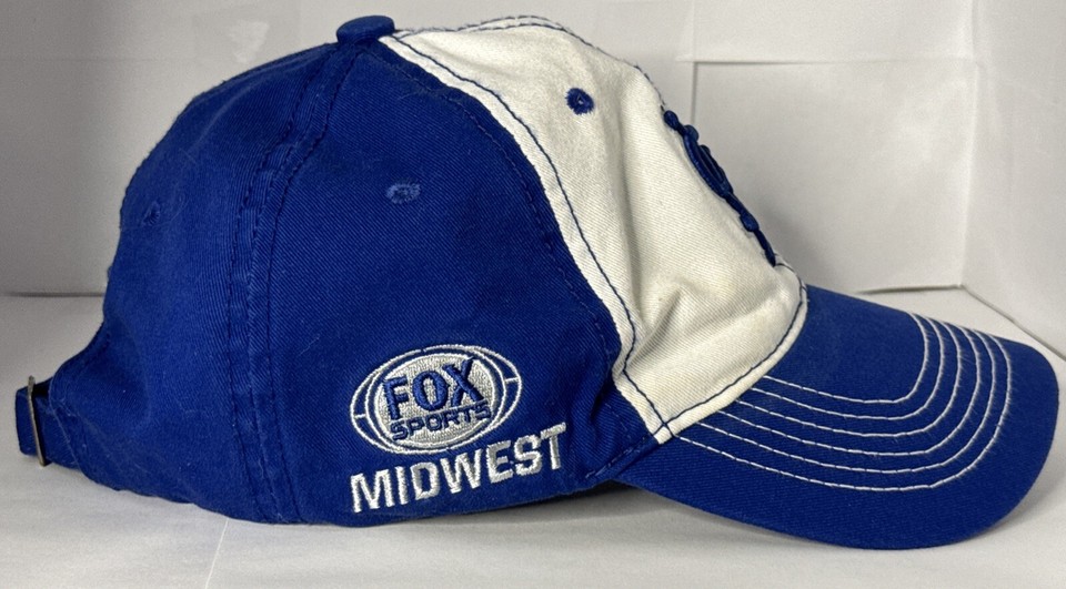 St Louis Cardinals SLU Billikens Blue Baseball Hat Cap Melonwear Fox