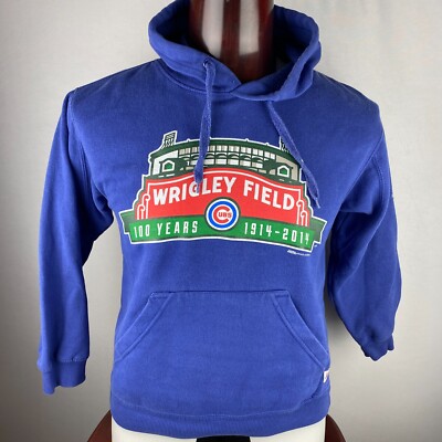Wrigley Field Chicago Cubs Stadium 100 Years Baseball Sweatshirt