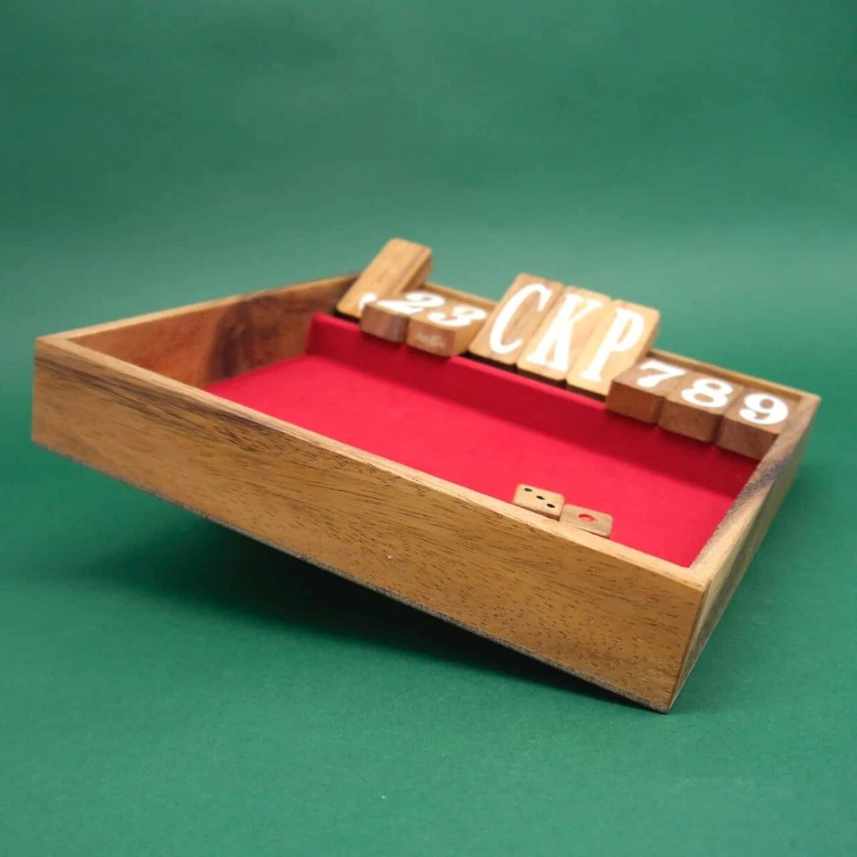 SHUT THE BOX XL - rasantes, kurzweiliges Würfelspiel - Bild 4 von 4