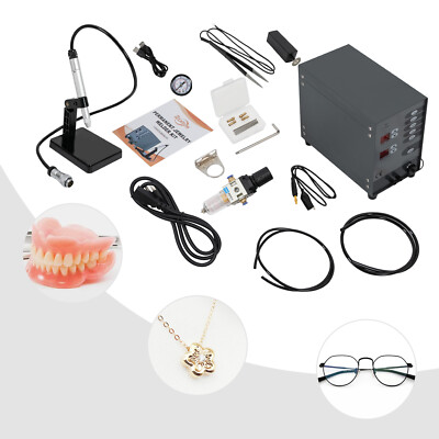 Jewelry Spot Welding Machine, 110V 60HZ Pulse Argon Arc Permanent Jewelry Welder