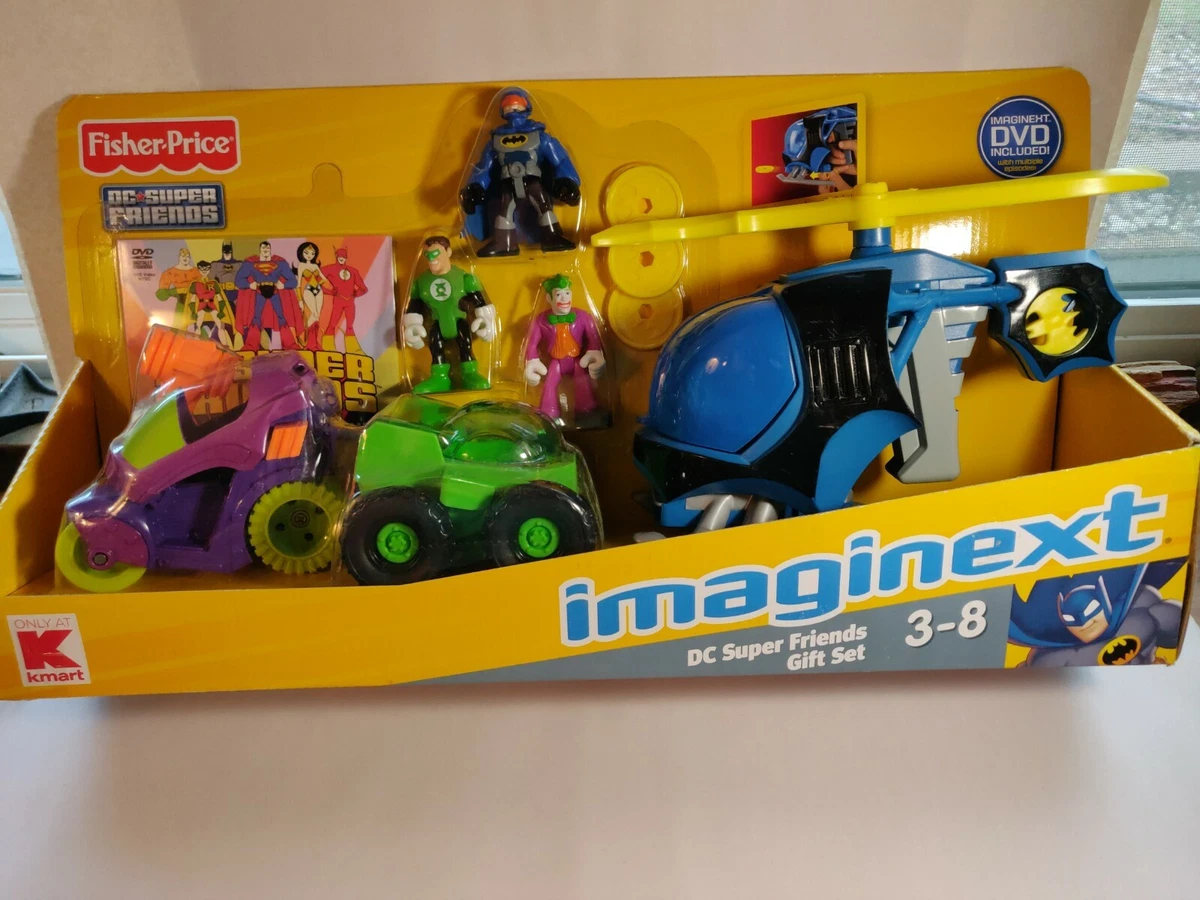 Imaginext DC SUPER FRIENDS Batman THE JOKER GIFT SET Kmart CosBman781