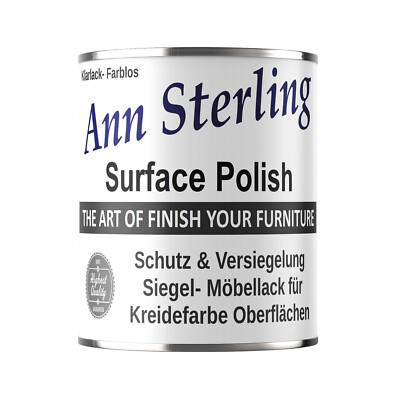 Klarlack Versiegelung Finish für Shabby Chic Kreidefarbe Holz Möbel Lack farblos