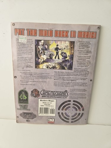 Modern Magic (d20 3.5 Modern Roleplaying) Cagle, Eric  Green Ronin Publishing - Picture 2 of 4