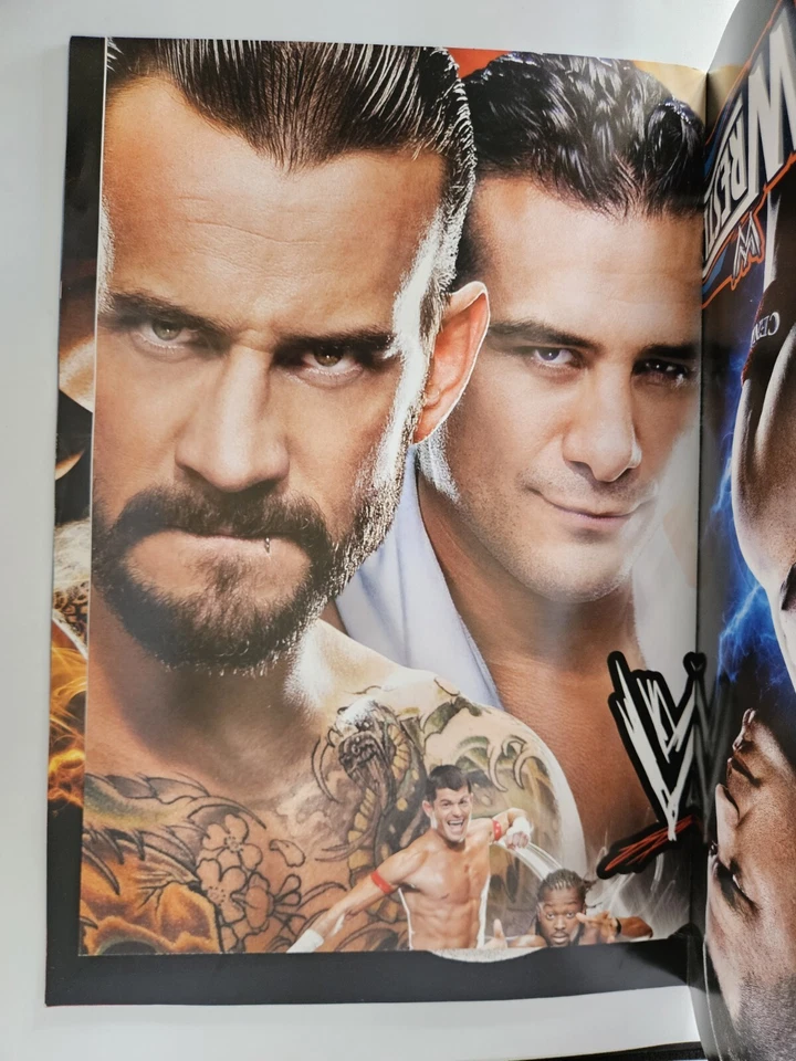 WWF WWE 2001 Arena Wrestling Program Undertaker HHH CM Punk Edge Rock John Cena - Image 2 of 4