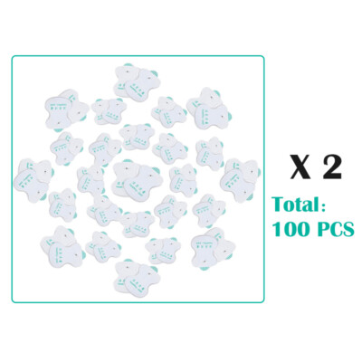 10-100PCS Gold Hand Healthy-pad Replacement Electrode Pads Massage Patches