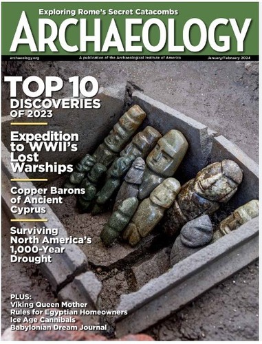 Archaeology Magazine(US) January-February 2024/ TOP 10 DISCOVERIES - Picture 2 of 3