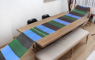 Ikat Fabric Silk and Cotton Uzbek 8.00 meters Brand New Fast Shipment 12465