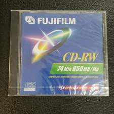 Fujifilm CD-RW 74 Min 650 MB Compact disc rewritable SEALED