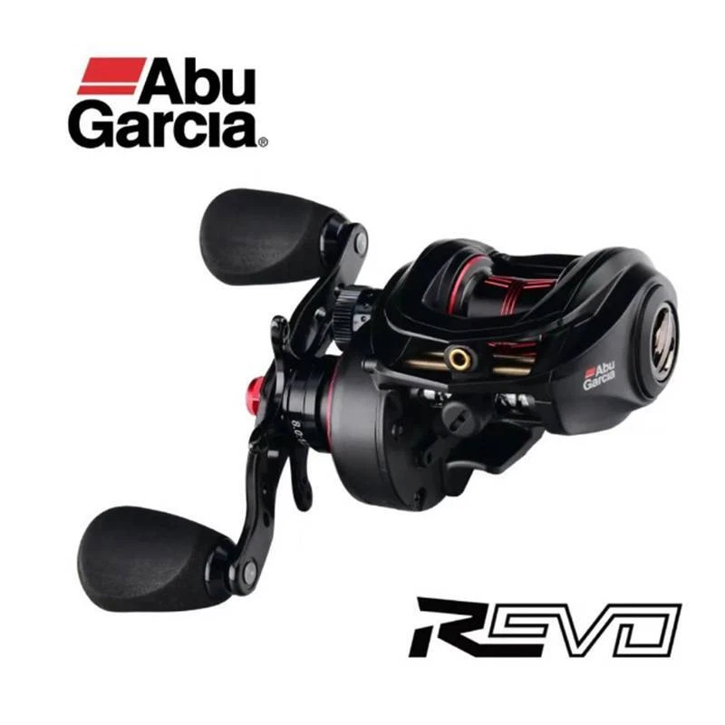 Carrete de pesca ABU GARCIA REVO ALX II BF8 bajo perfil baitcasting carrete 8,0:1 8/1BB Foto 2 de 4
