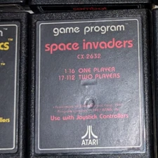 Space Invaders Game (Atari 2600, 1980) CX-2632