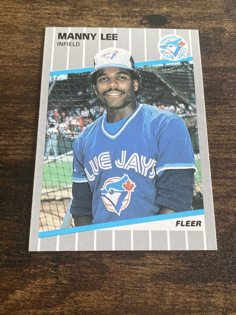 1989 Fleer Manny Lee #238 Toronto Blue Jays C8553* | eBay