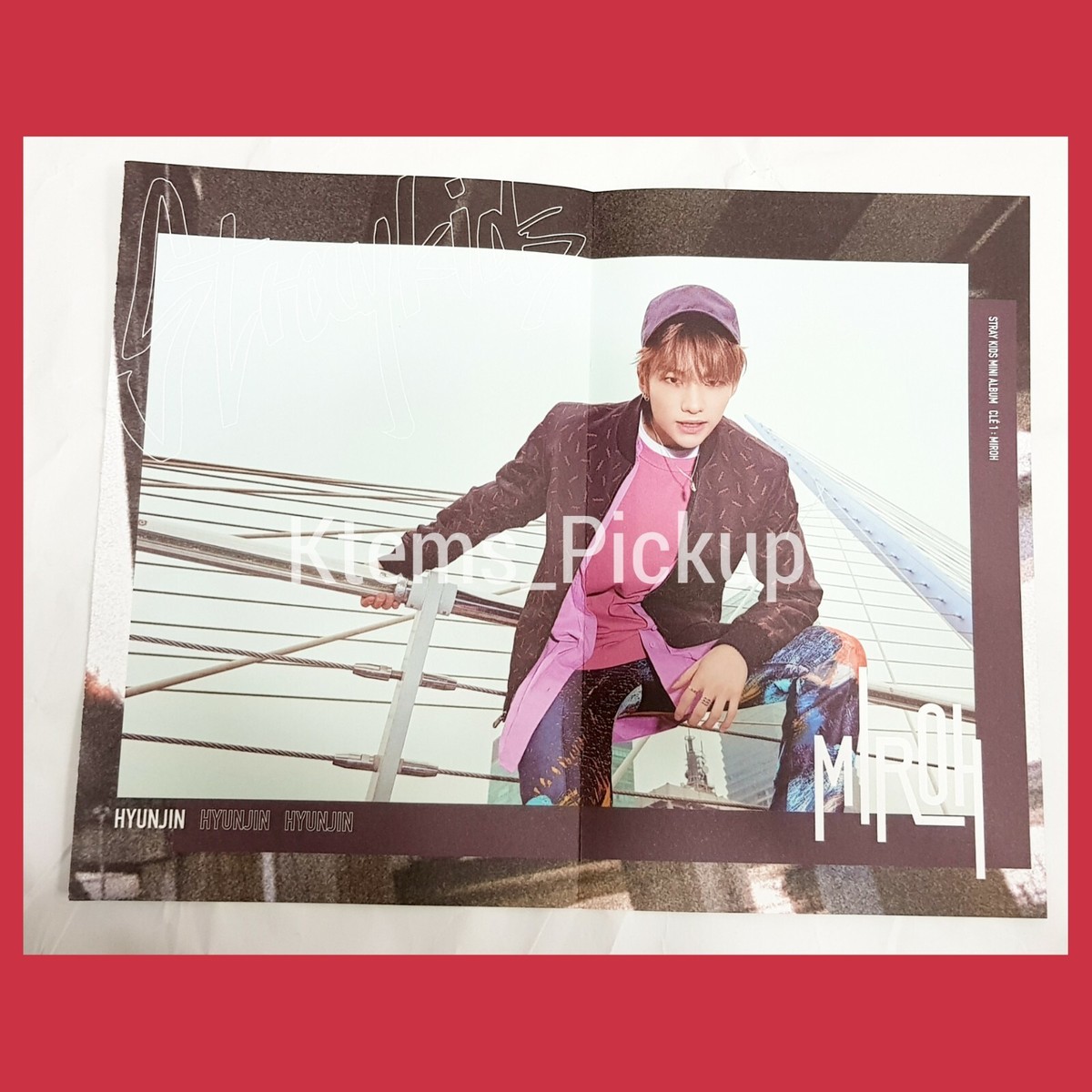 Stray Kids Miroh album 1st page Official Poster * no photocard | eBay