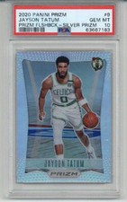 2020 PANINI PRIZM PRIZM FLASHBACK SILVER PRIZM #9 JAYSON TATUM CELTICS LOW POP