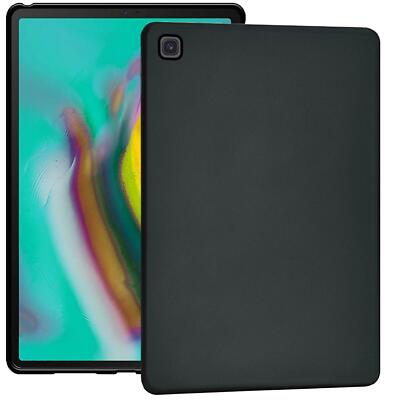 TPU Silikon Schutz Hülle Cover Slim Case Schwarz Matt Tablet Tasche dünn Etui