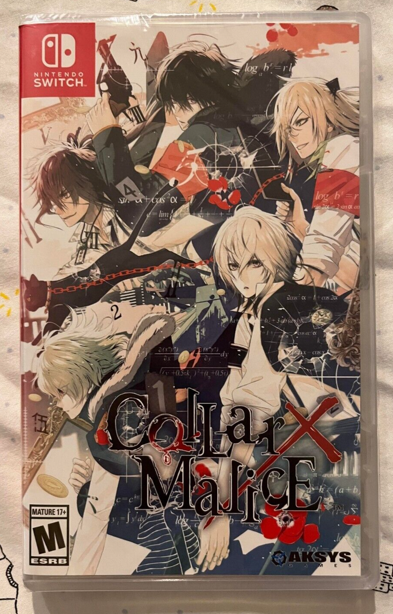 Nintendo Switch Collar x Malice Nintendo Switch NEW / SEALED Collar X Malice Nintendo Switch videogame Aksys Games