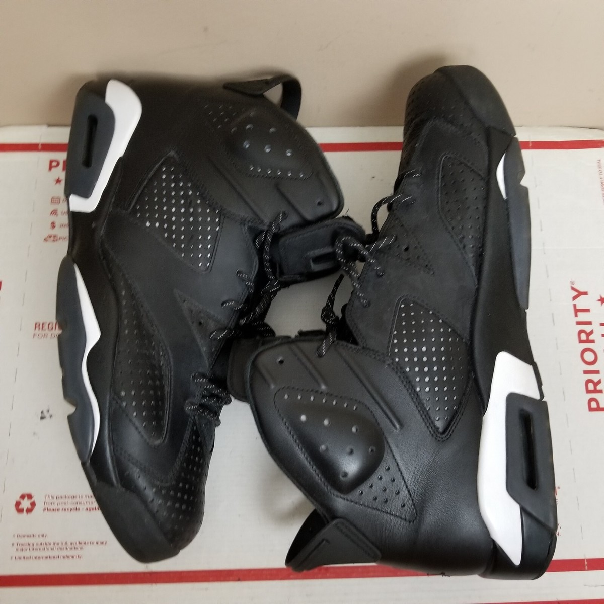 Size 15 - Air Jordan 6 Retro Black Cat for sale online | eBay