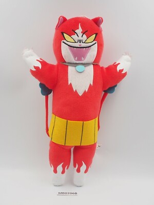 Yokai Watch MB0206B Jibanyan ShadowSide Dark Banpresto DX 2017 Plush 14'' Doll