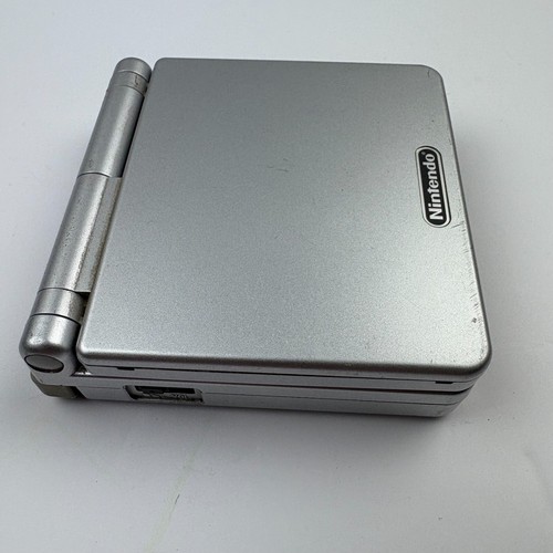 Nintendo Game Boy Advance SP Silver Console AGS-001 | Screen VGC | NO Charger - Afbeelding 9 van 10