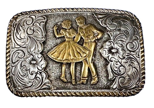 Fishel & Nessler F.N. & Co Silver Art Nouveau Womens‎ Belt Buckle C1915 0.88 main image 2