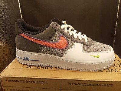 air force 1 07 white sport red grey