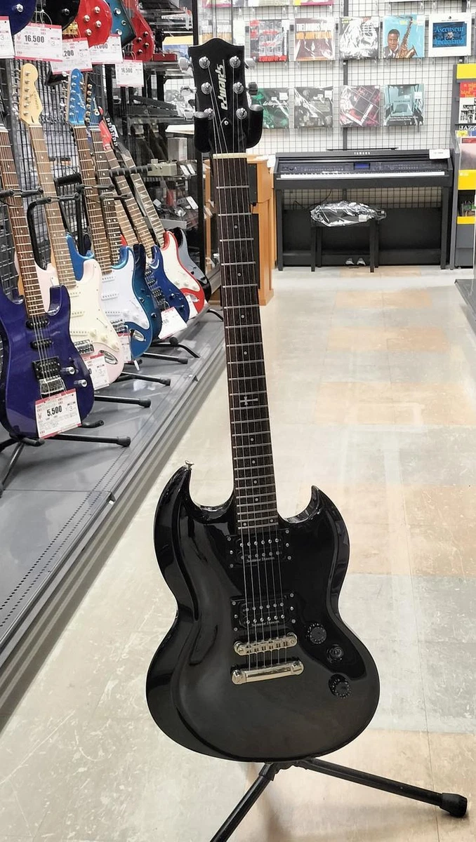 Edwards By ESP Electric Guitar SG Type E-K-130VP Black DIR EN GREY Kaoru