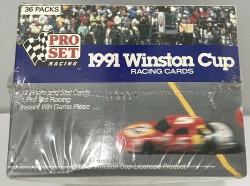 VTG 1991 Winston Cup Racing Cards NASCAR Pro Set Racing 36 Packs of 12 - Picture 3 of 6