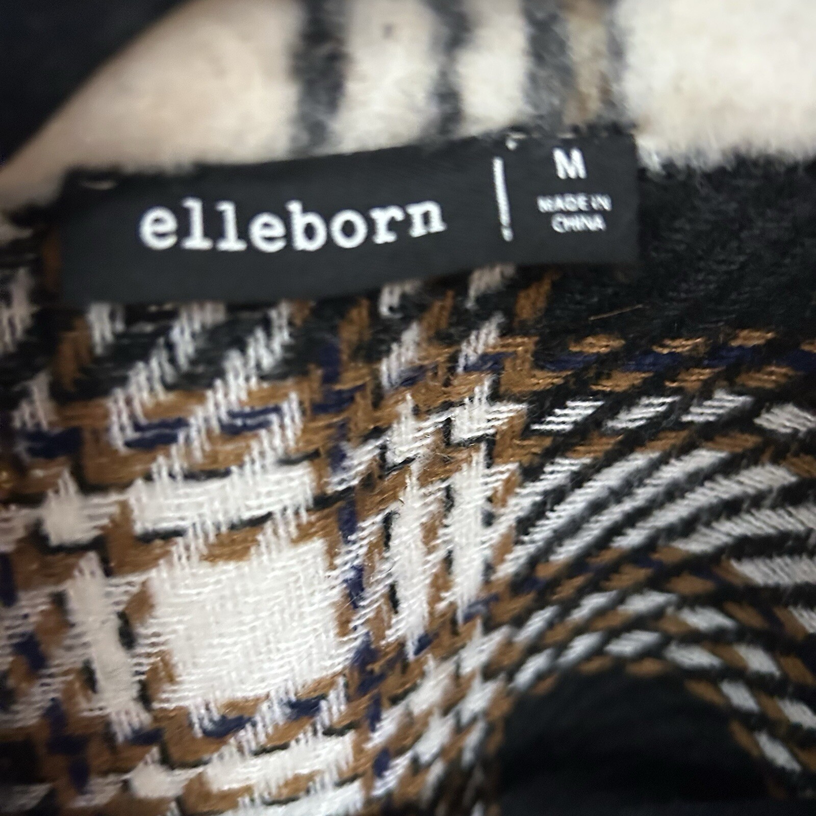 Elleborn Medium Plaid Shacket - image 2