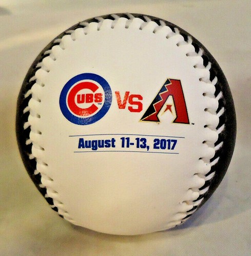 2017 MLB CHICAGO CUBS VS ARIZONA DIAMONDBACKS CHASE FIELD SOUVENIR BALL - 第 1/4 張圖片