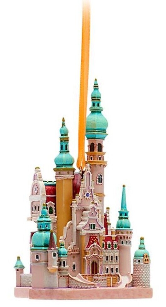 Disney Castle Ornament ラプンツェル Disney Ornament 🏰 Castle Collection Rapunzel Tangled Corona 🏰 | eBay
