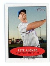 2020 Topps Heritage 1971 Bazooka Numbered Test Pete Alonso #15