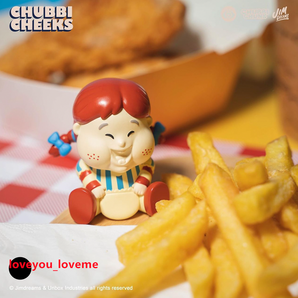 UNBOX CHUBBI CHUNK Fast Food Friends H5CM Vinyl Single Blind