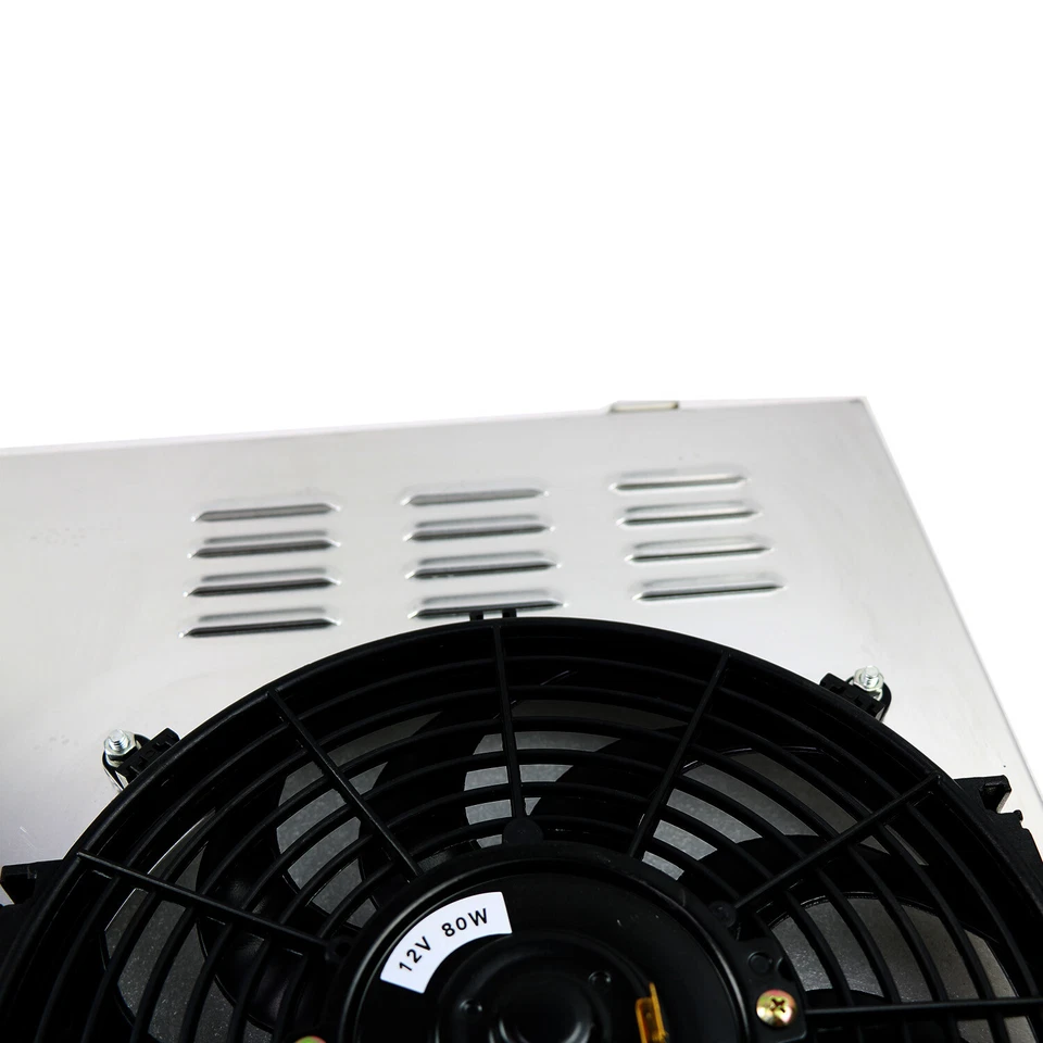 RADIATOR ELECTRIC FAN+SHROUD+RELAY FOR 1973-87 Chevy C/K 10 20 30 Pickup Truck - Image 4 of 4