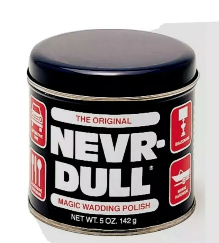 NevrDull Metal Polish 5oz Cotton Wadding Cloth Polishes All Metals eBay