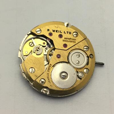 R.Weil Cal.7001 Manual Winding Watch Movement For Parts IMA107AMD1