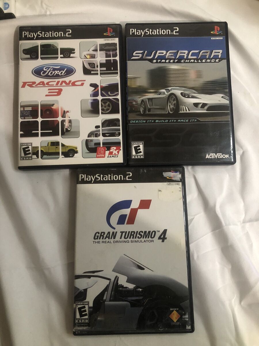 PS2 Racing Games, Supercar Street Challenge, Ford Racing 3, Gran Turismo 4