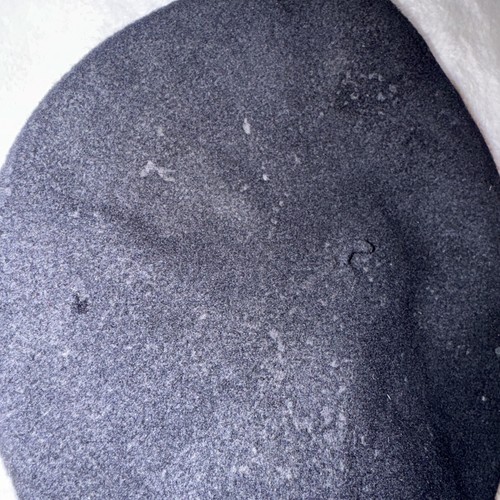 Vintage Black Beret Switzerland Super Basque Impermeable See Pics - Picture 7 of 9
