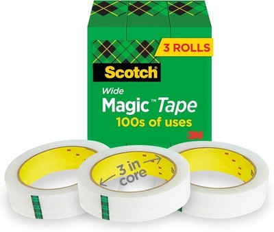 Magic Tape, Invisible, Home Office Supplies and Back to School Supplies for