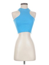 Wild Fable Women Blue Tank Top XS