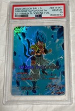 SSB Gogeta Prophet of Demise FOIL   Dragon Ball Super Card PSA 10💎