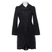 St-Martins, Mantel, Damen, Größe: S, Schwarz/Rot, Polyester #vWI